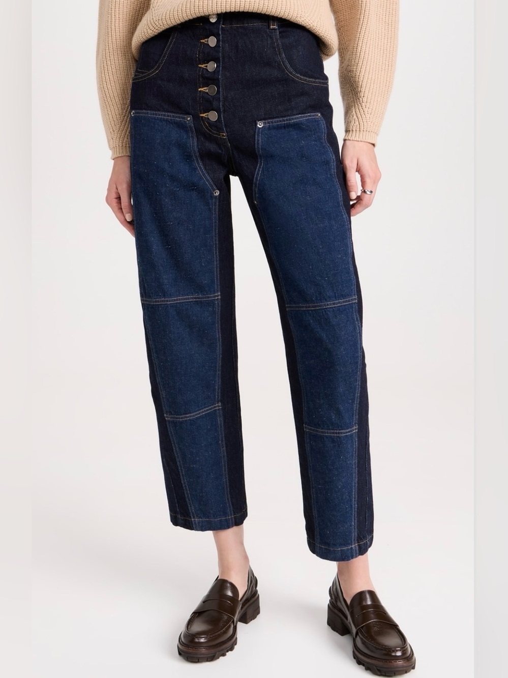 Rachel Comey Handy Pants dark wash denim size 8
